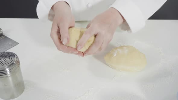 Baking homemade dinner rolls with sourdough starter