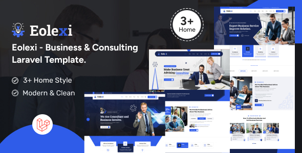 Eolexi – Business & Consulting Laravel 12 Template