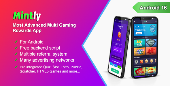 Mintly - Advanced Multi Gaming Rewards App
