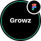 Growz - Social Media Marketing Agency Figma Template - ThemeForest Item for Sale