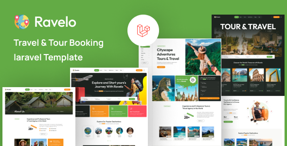 Ravelo - Travel & Tour Booking Laravel Template
