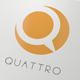 Quattro - Q Letter Logo Template - GraphicRiver Item for Sale