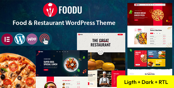 Foodu - Food & Restaurant WordPress Theme