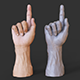 Male Hand Pose - Gesture - 15 - 3DOcean Item for Sale