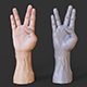 Male Hand Pose - Gesture - 17 - 3DOcean Item for Sale