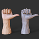 Male Hand Pose - Gesture - 21 - 3DOcean Item for Sale