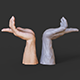 Male Hand Pose - Gesture - 25 - 3DOcean Item for Sale