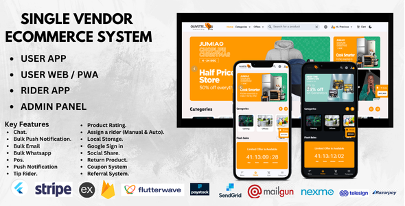 Olivette - Single Vendor Ecommerce System