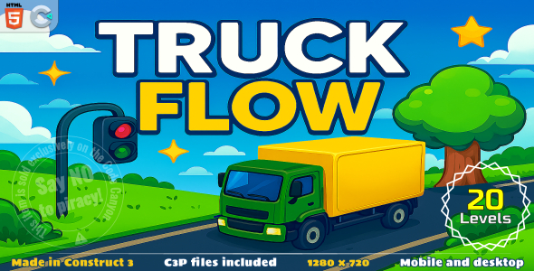 Truck Flow! - HTML5 Casual game