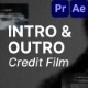 Intro & Outro Credit Film - VideoHive Item for Sale