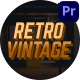 Retro Vintage Titles vol.01 | Premiere Pro - VideoHive Item for Sale