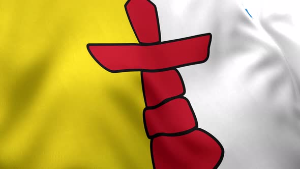 Nunavut Flag - 4K