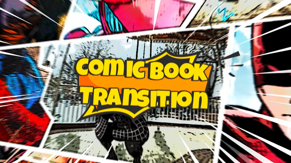 Comic Book Transitions | MOGRT