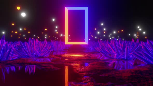 Crystal Landscape 02 4k  alt