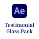 Testimonial Glass Template - VideoHive Item for Sale