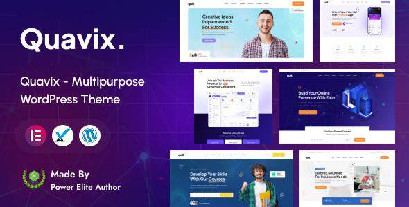 Quavix - Multipurpose WordPress Theme