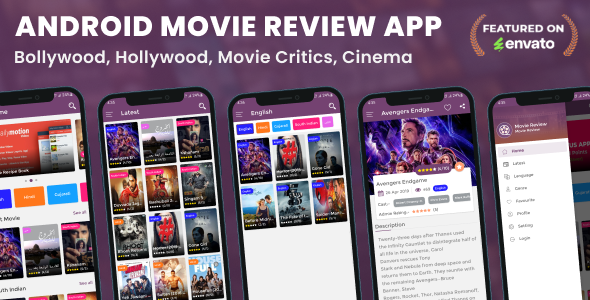 Android Movie Review App (Bollywood, Hollywood, Movie Critics, Cinema)