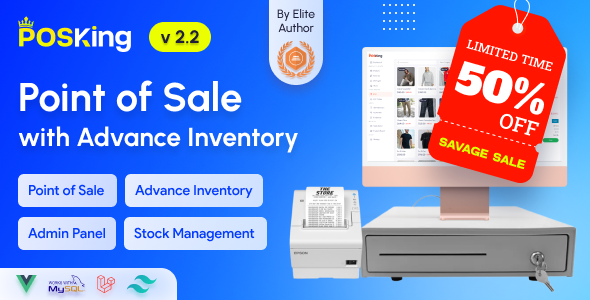 PosKing -  Point Of Sale System with Inventory Management | Retail Business ERP