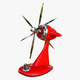 Desk Fan in Aviation Style M1 - 3DOcean Item for Sale