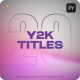 Groovy Y2K Titles | Premiere Pro - VideoHive Item for Sale
