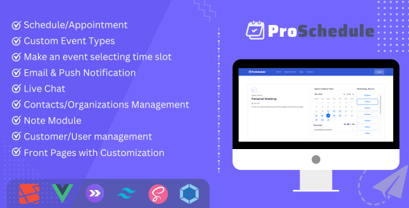 ProSchedule – Online Appointment Booking System