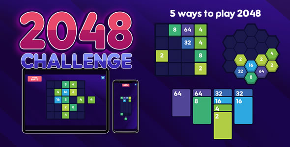 2048 Challenge - HTML5 Game