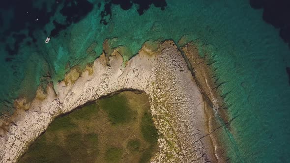 Steep Coast And Open Sea