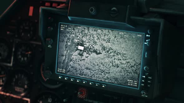 Modern Combat Helicopter Found Enemy Armored Tank During Surveillance Mission alt