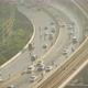 Aerial view of highway street road at Bangkok Downtown Skyline, Thailand - VideoHive Item for Sale