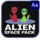 Alien Space Pack for After Effects - VideoHive Item for Sale