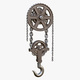 Chain Hoist with Hook M1 - 3DOcean Item for Sale