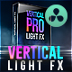 Vertical Light FX & Transitions for Davinci Resolve Free - VideoHive Item for Sale
