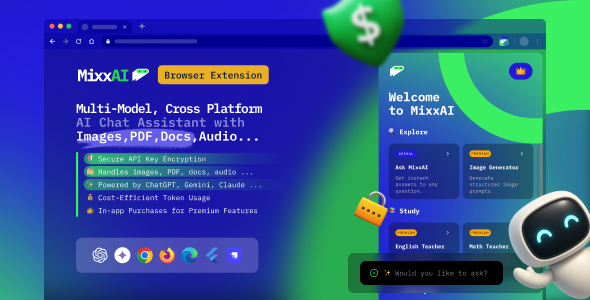 MixxAI – AI Chatbot App with Multiple LLMs (ChatGPT, Gemini…) | Browser Extension (Chrome, Firefox …