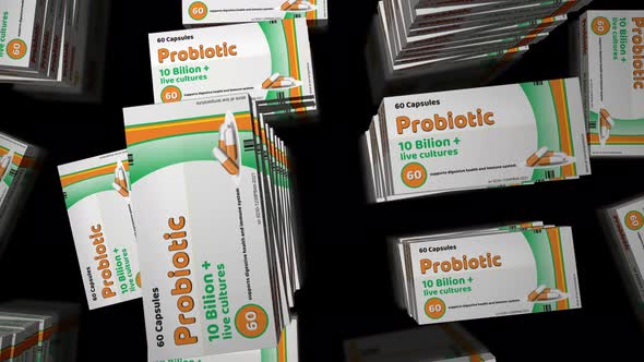 Probiotic medicine in packs procurement loop