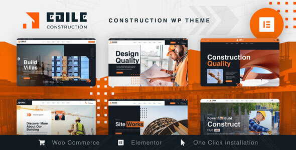 Edile - Construction Company WordPress