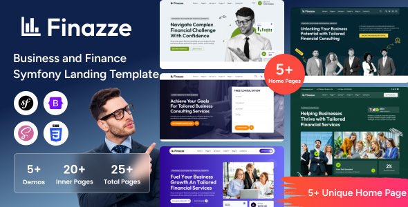 Finazze - Business and Finance Symfony Template