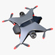 Futuristic Drone X6 M1 - 3DOcean Item for Sale