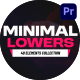 Minimal Lower Thirds | Premiere Pro - VideoHive Item for Sale