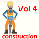 2D character Animation Pack (construction) Vol 4 - VideoHive Item for Sale