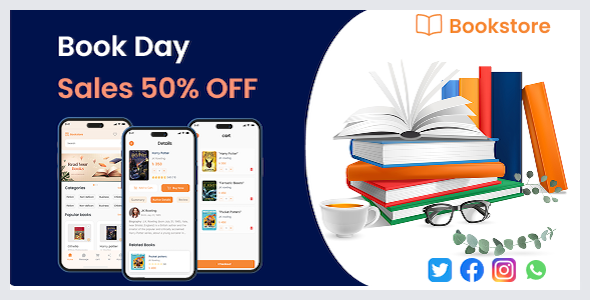 Smart BookStore Management - Android & IOS