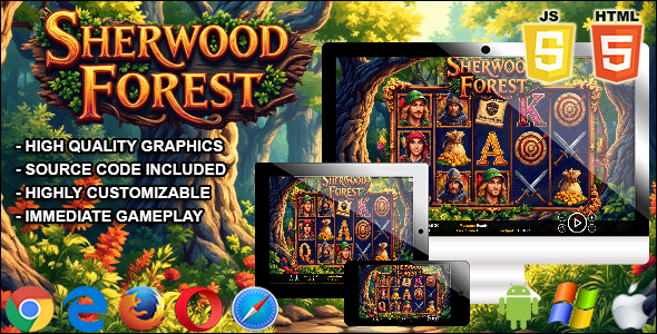 Sherwood Forest - HTML5 Slot Machine