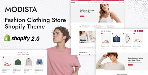 Modista - Fashion Clothing Store Shopify 2.0 Responsive Theme