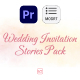 Wedding Invitation Stories Pack For Premiere Pro - VideoHive Item for Sale