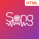 Song - Creative HTML5 Music Template - ThemeForest Item for Sale