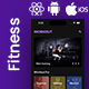 React Native Fitness Workout App Template in React Native | FitStart - CodeCanyon Item for Sale