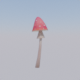 Stylized Red Mushroom - 3DOcean Item for Sale