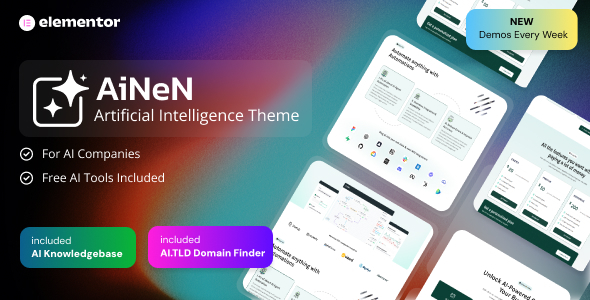 AiNeN – AI Agent & Automation WordPress Theme