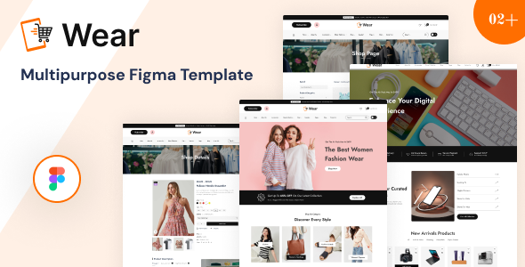 Wear - Multipurpose Figma Template