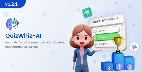 QuizWhiz - Online AI Quiz with Questions & Answers Creation