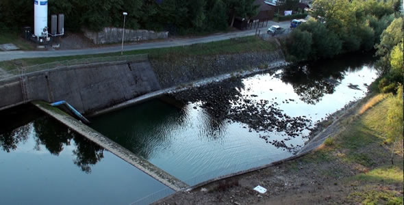 River Under The Dam